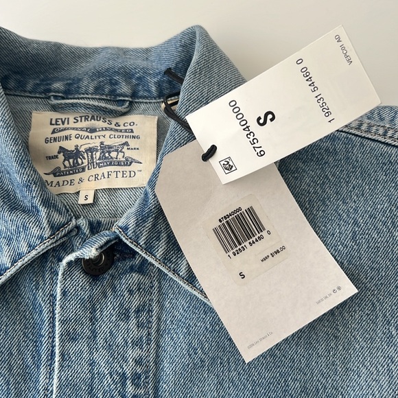 Levi’s Denim Short Sleeve Jacket - Picture 7 of 7